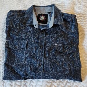 T M Eposure Pearlsnap Men's Size XL